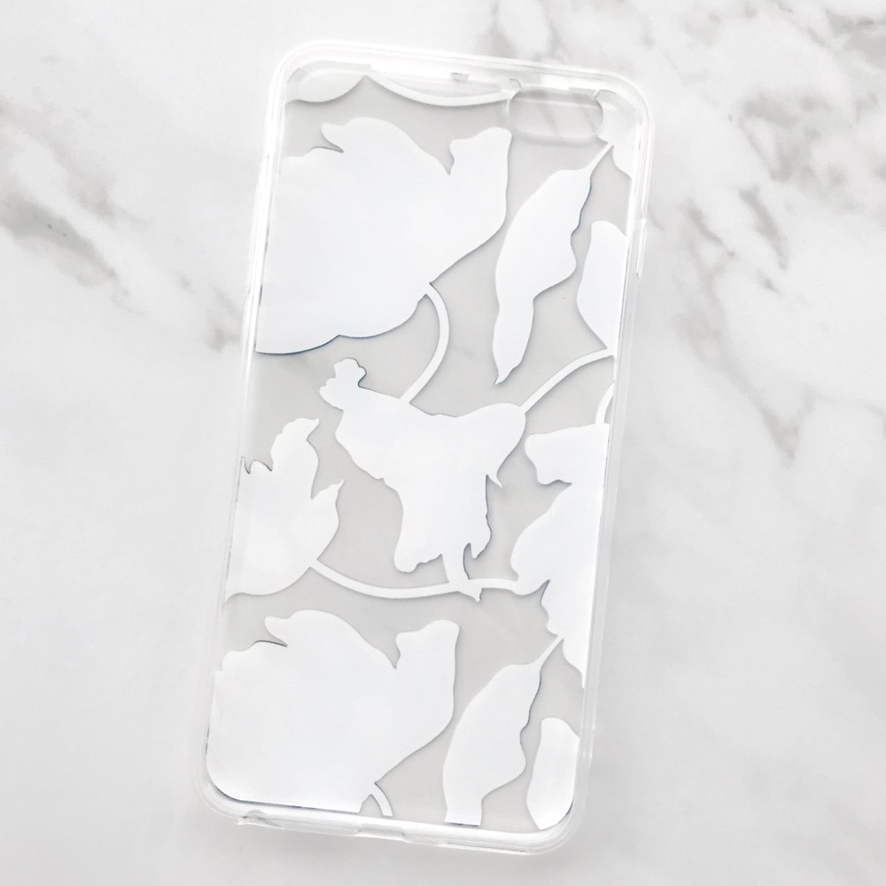 NEW iPhone 6/6s/6+/6s+ Floral Clear Soft Case - Picture 3 of 5